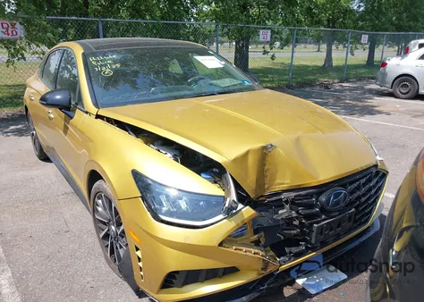 2020 Hyundai Sonata Sel Plus from USA, damaged, VIN 5NPEJ4J23LH019286